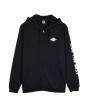 Sudadera con capucha y cremallera Independent Depth Summit Negra para hombre