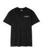 Camiseta de manga corta Independent ITC Stained Negra para hombre frontal