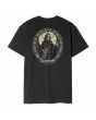 Camiseta de manga corta Independent ITC Stained Negra para hombre