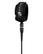 Leash para tabla de surf Creatures Icon 8' negro tobillera