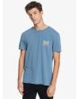 Camiseta de Manga Corta Quiksilver Island Pulse para Hombre Frontal 