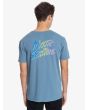 Camiseta de Manga Corta Quiksilver Island Pulse para Hombre Posterior