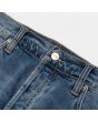 Pantalón vaquero ajustado Carhartt WIP Klondike azul desgastado para hombre cierre botón