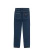 Vaquero de corte ajustado regular Carhartt WIP Klondike Pant Azul Stone Washed para hombre posterior