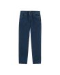 Vaquero de corte ajustado regular Carhartt WIP Klondike Pant Azul Stone Washed para hombre