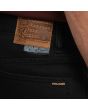 Hombre con Pantalón Vaquero Skinny Volcom 2x4 Denim Black Out Negro Water Aware