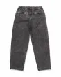 Pantalón Vaquero con cintura elástica Volcom Freazy Loose Denim Light Acid Black para hombre posterior