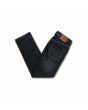 Pantalón Vaquero Volcom Solver Denim azul marino vintage para hombre doblado