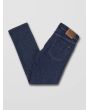 Pantalón vaquero Volcom Vorta Denim azul para hombre doblado