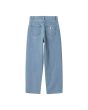 Pantalón Vaquero Holgado Carhartt WIP Women's Brandon Pant Azul Stone Bleached para mujer posterior