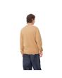 Hombre con Jersey de lana Carhartt WIP Alten Sweater Peanut Marrón posterior