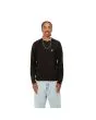 Hombre con jersey de lana Carhartt WIP Madison Sweater Negro-Cera