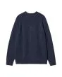 Jersey Carhartt WIP Anglistic Sweater Speckled Azul Marino para hombre posterior