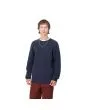 Hombre con Jersey de lana Carhartt WIP Anglistic Sweater Speckled Air Force Blue