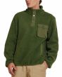 Hombre con Jersey de forro polar Deus Reimis Pullover Fleece Pine 