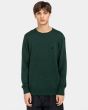 Hombre con jersey reciclado Element Eco Sweater verde