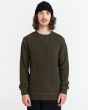 Hombre con jersey cerrado Element Brand Kayden verde oscuro