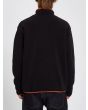Jersey de forro polar Volcom Error92 negro para hombre posterior