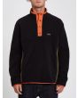 Jersey de forro polar Volcom Error92 negro para hombre
