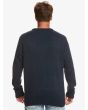 Hombre con Jersey cerrado Quiksilver Neppy Azul Marino posterior