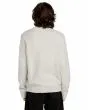 Hombre con jersey de punto Volcom Edmonder II Blanco Hueso posterior