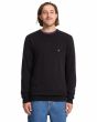 Hombre con Jersey Volcom Uperstand Sweater Negro
