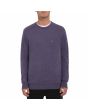 Hombre con Jersey Volcom Uperstand Sweater Eclipse 