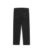 Pantalón vaquero Carhartt WIP Klondike Pant color Black Stone Washed para hombre posterior