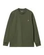 Camiseta de manga larga Carhartt WIP L/S American Script T-Shirt Tarragon para hombre