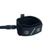 Invento para tabla de surf Deflow 7' 7 mm Leash negro cuff