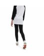 Niña con leggings elásticos Vans Chalkboard II negros posterior