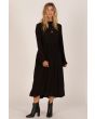 Mujer con vestido largo Amuse Society Lia negro