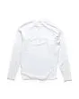 Camiseta técnica de surf Deus Baylands Chest Rash Vest UPF 50 Blanca para hombre posterior
