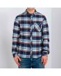 Camisa de franela Lightning Bolt Siskyou azul para hombre
