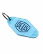 Llavero de plástico Deus Ex Machina Milano Key Tag Sky Blue reverso