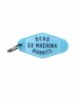 Llavero de plástico Deus Ex Machina Milano Key Tag Azul Cielo