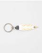 Llavero Rip Curl Surfboard Keyring naranja, blanco y negro