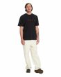 Hombre con Camiseta Volcom FA Seth Conboy Negra corte amplio