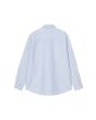 Camisa Carhartt WIP Cassel Shirt Cassel Stripe Bleach/White para hombre posterior