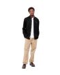 Hombre con Camisa de manga larga Carhartt WIP Madison Shirt Black/Wax corte
