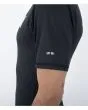 Hombre con licra de surf de manga corta Hurley One and Only Quickdry Rashguard UPF 50+ Negra nivel protección