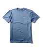 Licra de protección solar con manga corta Vissla Twisted Eco Azul Dusk para hombre