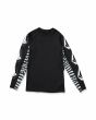 Camiseta de protección solar con manga larga Volcom Surf Vitals J Robinson Negra UV 50+ para hombre