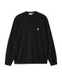 Jersey de lana Carhartt WIP Madison Sweater color Black-Wax para hombre