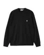 Jersey de lana Carhartt WIP Madison Sweater color Black-Wax para hombre