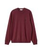 Jersey de lana Carhartt WIP Madison Sweater Malbec-Black para hombre