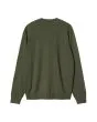 Jersey de lana Carhartt WIP Madison Sweater Tarragon-Black para hombre posterior