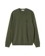 Jersey de lana Carhartt WIP Madison Sweater Tarragon-Black para hombre