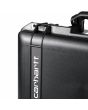 Maleta de mano rígida con ruedas Carhartt WIP x Peli 1535 Air Carry-On Case negra detalle cierre