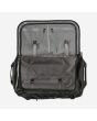 Maleta de mano con ruedas Patagonia Black Hole Wheeled Duffel 40 Litros negra abierta